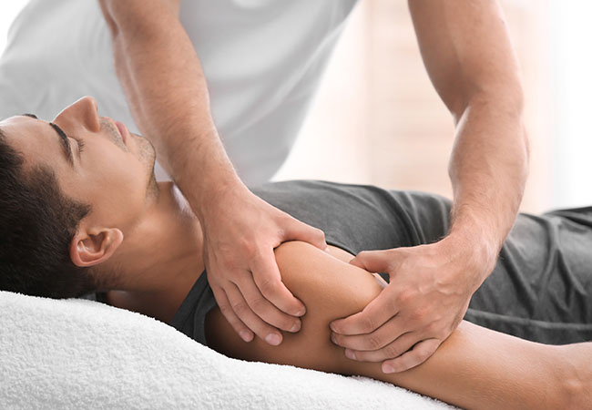 Physiotherapeutische Massage